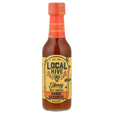 Honey Hot Sauce, Mango Habanero, Medium, 6 oz (172 g)