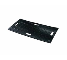 2' x 4' Ground Protection Mats with Diamond Plated Tread Design 20 Ton Loads