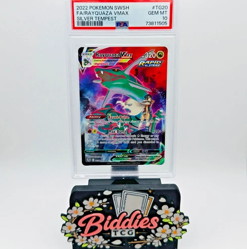 Rayquaza VMAX TG20/TG30 Swsh12: Sword & Shield - Silver Tempest / PSA 10