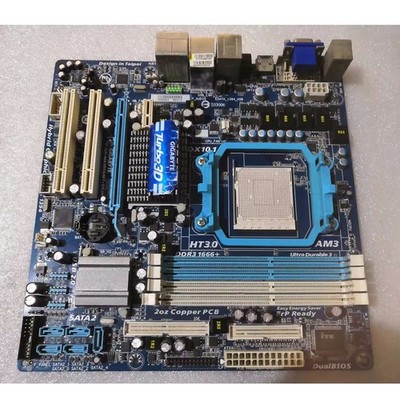 Gigabyte GA-MA785GMT-US2H V1.1 motherboard Socket AM3 DDR3   785G #am