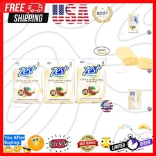 Drench Your Skin in Luxury with Creamy Cocoa Butter & Shea Soap, 6 x 3.2 Oz Bars