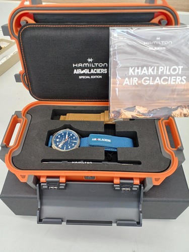 Hamilton Khaki Pilot Day Date Auto Watch Used Excellent Condition