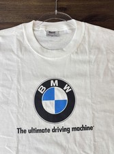 Vintage 90s BMW Lifestyle T Shirt XL Made USA Ultimate Driving Machine Tee rare