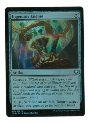 MTG Ingenuity Engine 317 Uncommon Commander Legends Magic The Gathering Foil