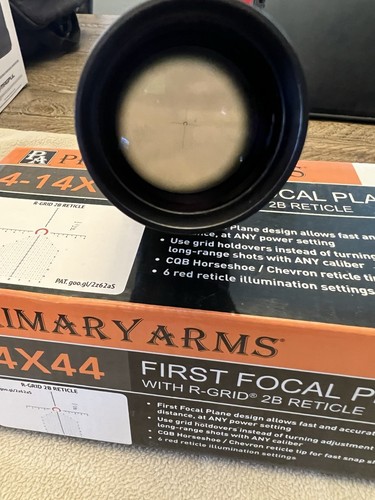 Primary Arms 4-14x44 First Focal Plane Scope With R-Grid 2B Reticle - Picture 18 of 22