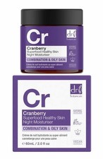 Image of Dr Botanicals Night Moisturiser Healthy Skin 60ml Cranberry Infuse
