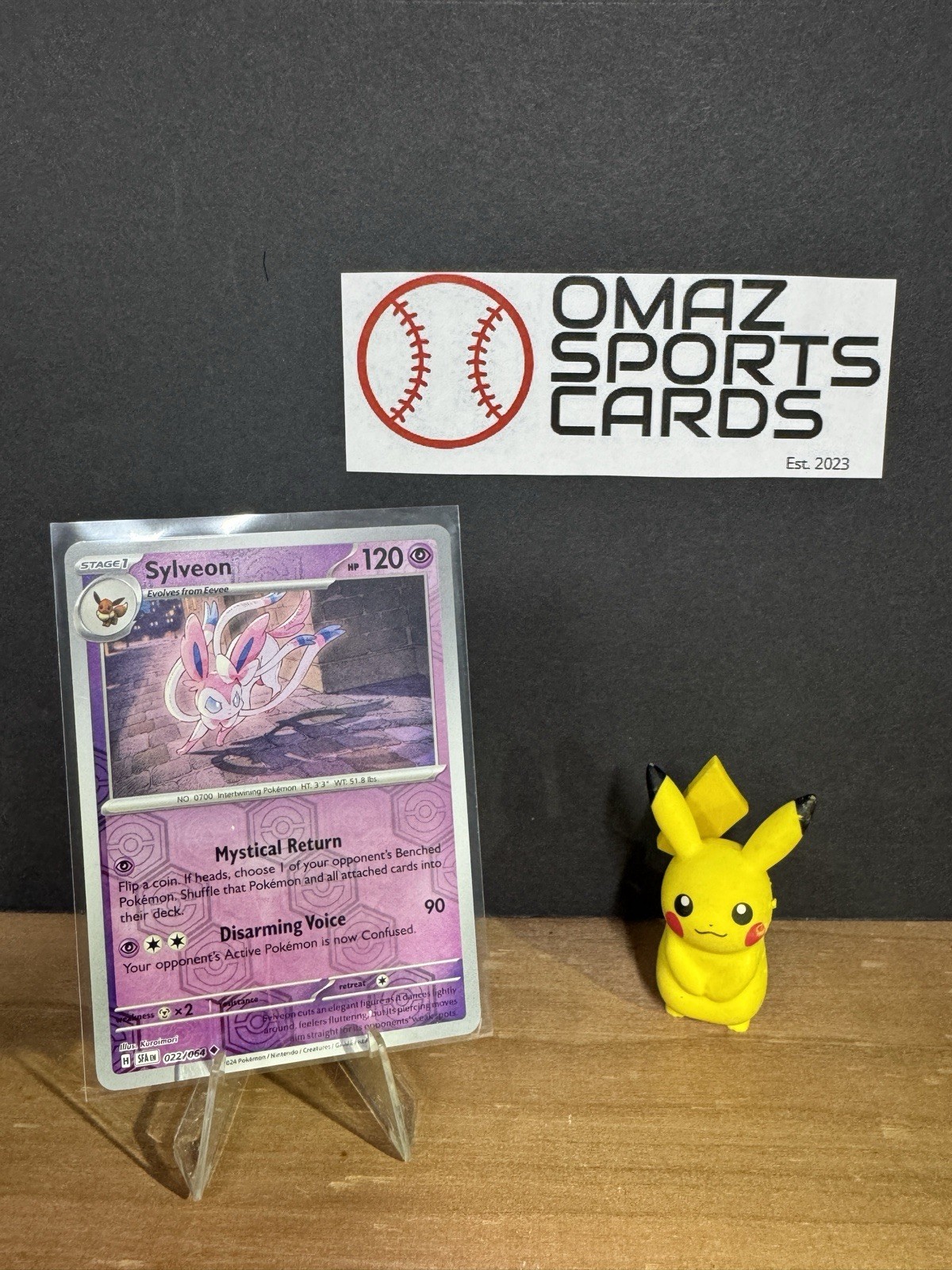 Sylveon #022/064 - Shrouded Fable - Reverse Holo Pokemon - NM