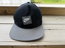Nike Jordan Pro Jumpman Classics SnapBack Hat Cap Black Gray Air Jordan