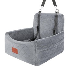 Dog Car Seat for Small Dogs Under 30lbs,Comfy  Safe Travel Bed with Washable...