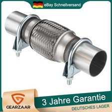Flexrohr Auspuffrohr Flexstück Ø45 Edelstahl Ersatz für Opel Passend für Seat