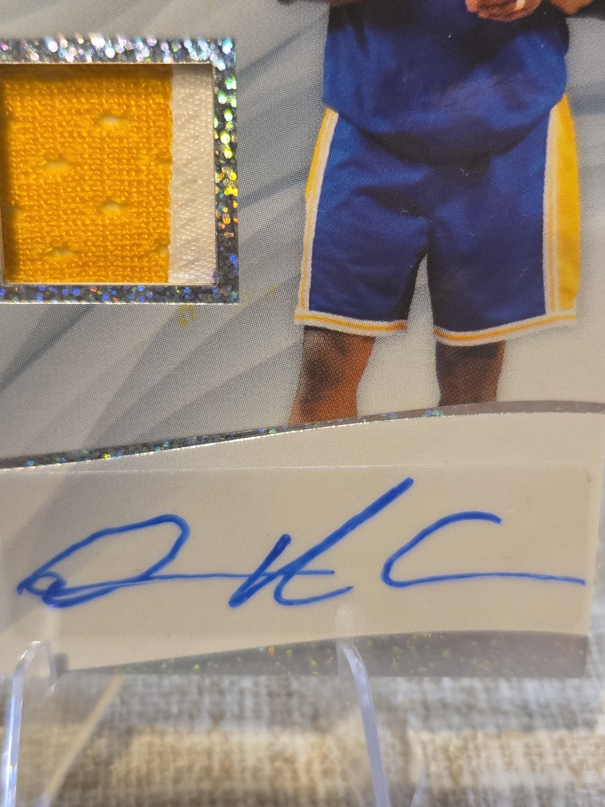 2025 Leaf in the Game Used Sports Dennis Rodman Auto Patch Jersey Relic /15 view 3