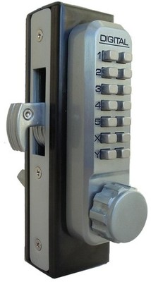 Lockey 2950 Keyless Single Sided Mechanical Digital Mortised Hook Bolt Lock MG