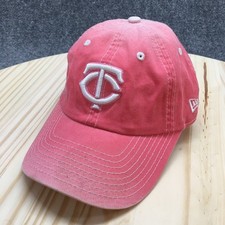 Minnesota Twins New Era Baseball Cap Unisex Pink OSFA Curved Brim Embroidered