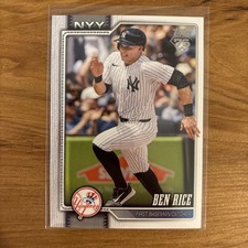 Ben Rice- 2026 Topps Series 1 #133 New York Yankees Baseball
