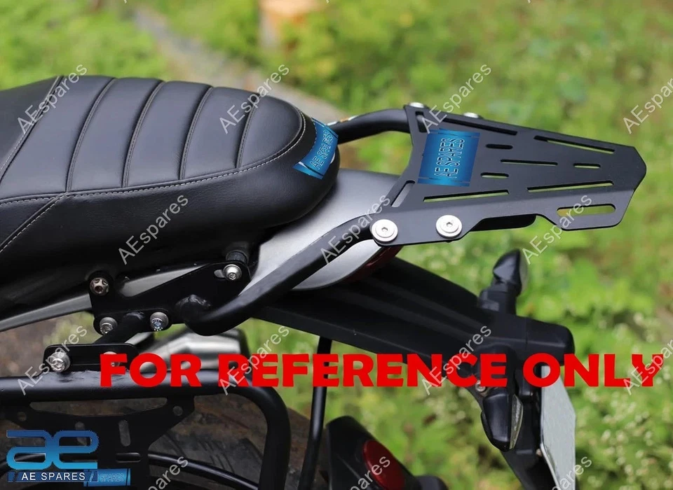 Rear Luggage Carrier Black Compatible With Triumph Speed 400 Scrambler 400 X view 6