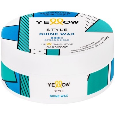 Alfaparf Yellow Style Shine Wax 100ml starker Halt Glanzwachs für alle Haartypen