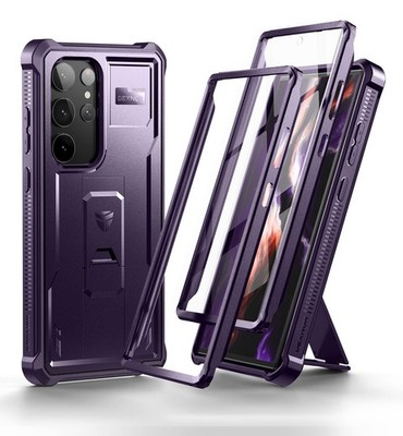Full Body Hülle für Samsung Galaxy S23 Ultra【Doppelter Frontrahmen &