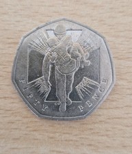 2006 50p Fifty Pence Coin Wounded Soldier Military VC Rare