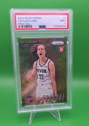 2024 Panini Prizm WNBA Caitlin Clark Fractal Red Rookie #1 (RC)