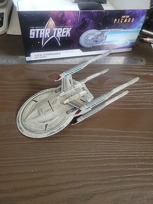 Star Trek Picard USS Stargazer NCC-82893 Fanhome OPENED TO INSPECT