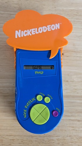 Raro gioco portatile Nickelodeon Nick Puzzler 1995 - Foto 3 di 7