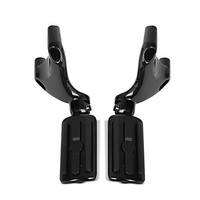 Sozius Fussrasten Set Mit Halter FüR Harley Sportster 1200 Roadster 04-08 BL1