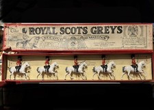 W. Britain 32 Royal Scots Greys Cream Color Box Cover 