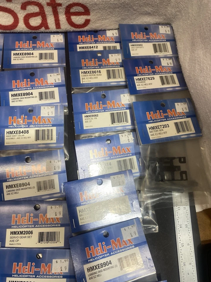 NOS Heli-Max Helicopter Accessories Parts Lot - Image 4 of 4