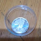 United States American Eagle 1/10 oz .999 Fine Silver Coin in Capsule