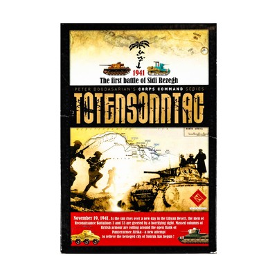 Lock N Load Corps Command Totensonntag (1st Ed, Paper Map) Box VG+/EX