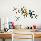 Wall Stickers Decor Flower Nursery Removable Waterproof Blossom Butterfly