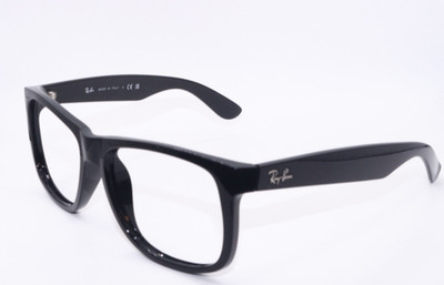 NEW RAY-BAN RB 4165 JUSTIN 601/71 3N BLACK AUTHENTIC DESIGNER EYEGLASSES 54-16