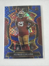 2025 Panini Select - Alfred Collins #17 Concourse Level - Blue Prizm /249 (RC)