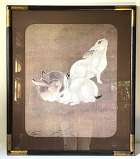 F. Caldwell LISTED Artist Rabbits 