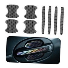 8PCS Car Door Handle Protector Anti-Scratch,Reflective Car Door Handle Scratch