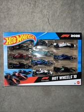 Hot Wheels Formula 1 2025 Racing Team 10-Pack...
