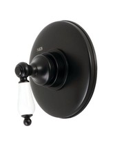 Kingston Brass KB300.PL Vintage Single Handle Volume Control - Black