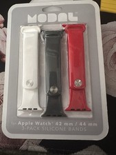 Modal Apple Watch 42mm / 44m 3-Pack Silicone Bands