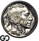1916 Buffalo Nickel, Mint Luster Solid Gem BU++, Tough This Nice!