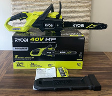 Ryobi RY40HPCW02K 40V HP 16in Chainsaw  Tool Only Tested