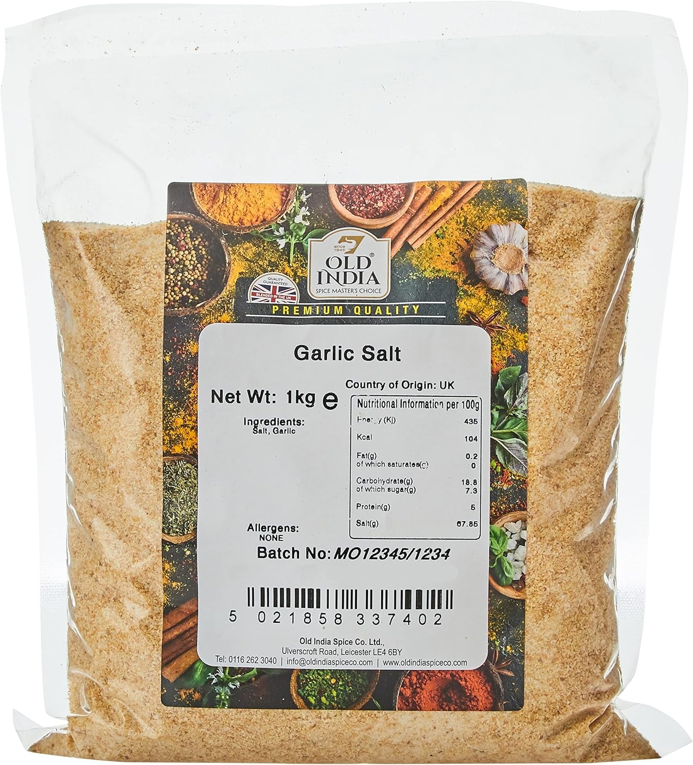 Old India Garlic Salt 1 Kg