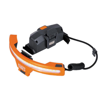 Klein Tools KHH56308 Wide-Beam Headlamp with Mount for Hard Hat