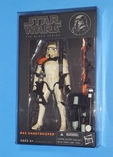 Star Wars Black Series 6  Orange Line  03 Sandtrooper Orange Pauldron In Case