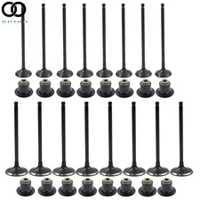 16× Intake & Exhaust Engine Valves Kits For Ford Fusion Focus Escape Mazda 3/5/6