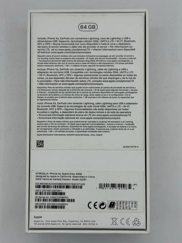 APPLE - iPhone XS 64Gb Grigio Siderale - SBLOCCATO - 100% FUNZIONANTE -ORIGINALE - Foto 8 di 14