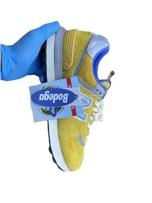 New Balance x Bodega 574 Legacy ''Arrival'' U574LGB1 Yellow/Blue Low Top