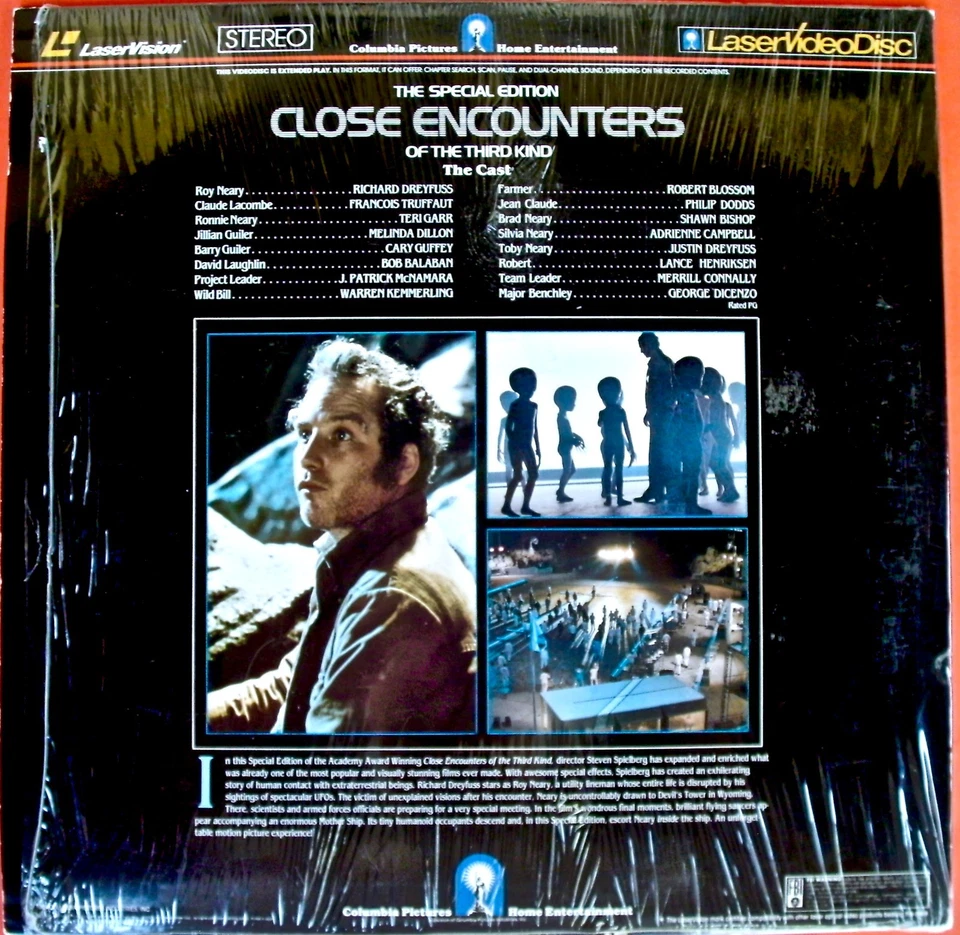 CLOSE ENCOUNTERS of THE THIRD KIND  SPECIAL EDITION SCI-FI 1981 LASER DISC SET - Image 2 of 3