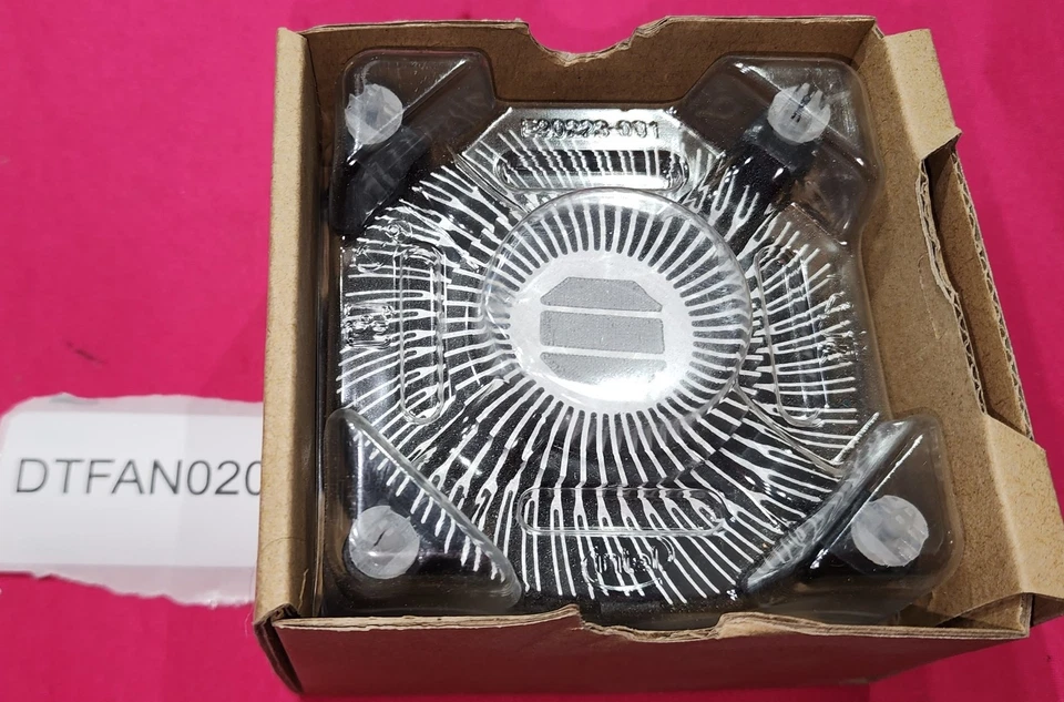 DTFAN020 - Intel E97379-001 Core i3 i5 i7 Socket LGA 1150 1155 1156 FAN - NEW - Image 2 of 4