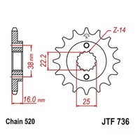 Ritzel 15-ZäHne 520-Teilung FüR Ducati Supersport 900 SS Ie Nuda Bj. 1999-2002