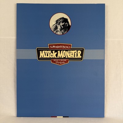 BERNIE WRIGHTSON THE MUCK MONSTER ARTIST'S EDITION PORTFOLIO NEW!